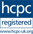 HCPC - Health & Care Professions Council Registered - www.hpcp-uk.org